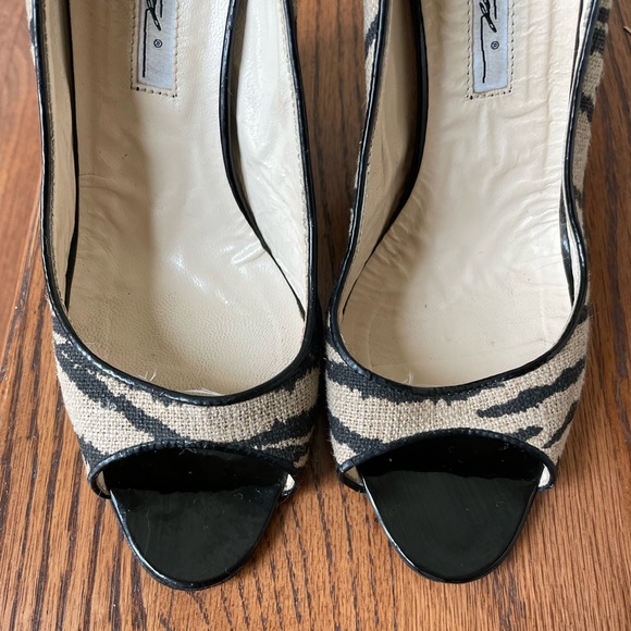 ⚡Brian Atwood Zebra Animal Print Wedges⚡ - Picture 8 of 11